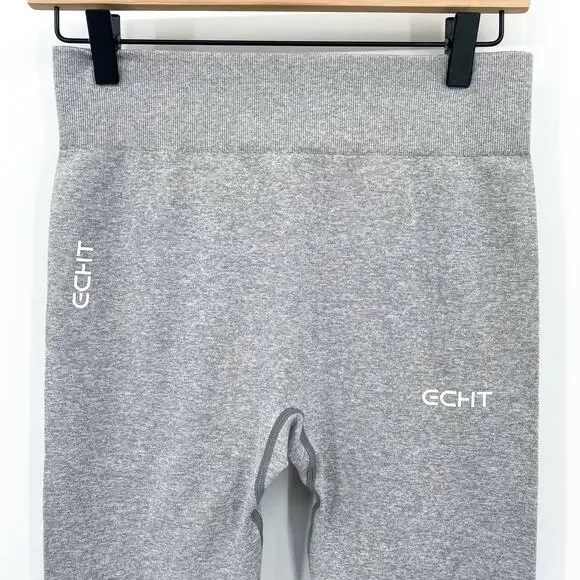 ECHT Arise‎ Seamless Leggings High Rise in Heather Gray Size Small - Picture 5 of 11